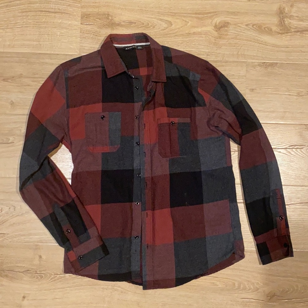 Flannel button down shirt